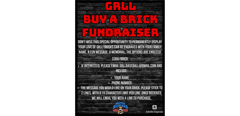 Brick Fundraiser